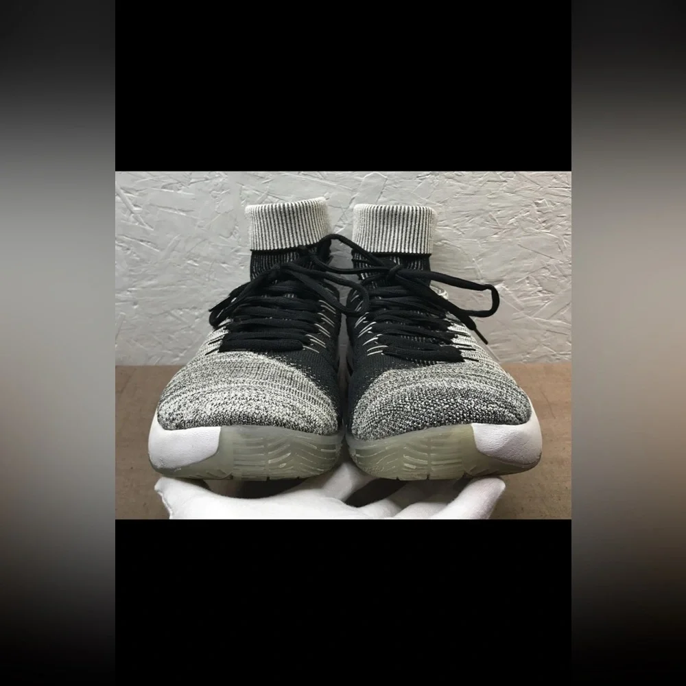 *No Inserts 2016 Nike Zoom Hyperdunk Flyknit Oreo Men's 13 Sneakers Black White